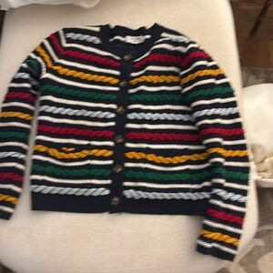 La Ligne Striped Cardigan